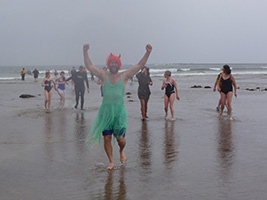 christmas swim